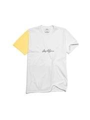 Koszulka AveBmx Script White / Yellow